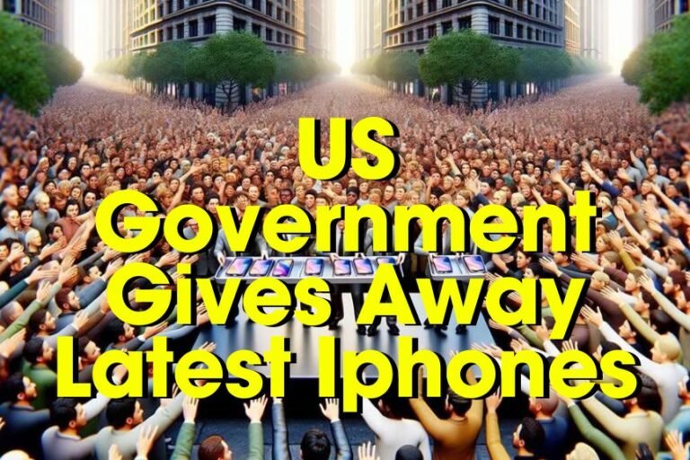 US Government Gives Away Latest Iphones