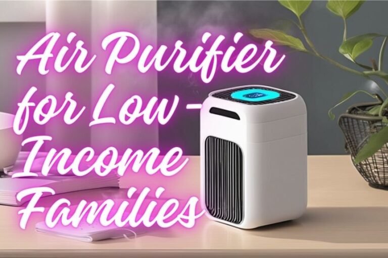 Free Air Purifier for Low-Income Families