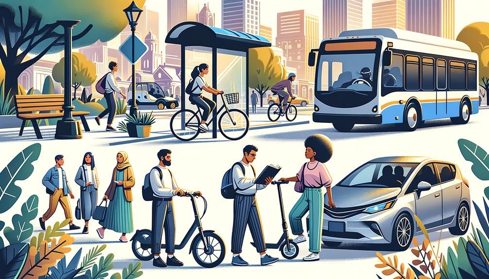 analyzing sustainable transportation options