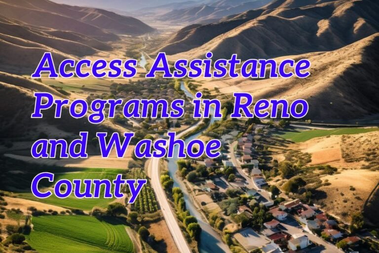 How to Access Assistance Programs in Reno and Washoe County