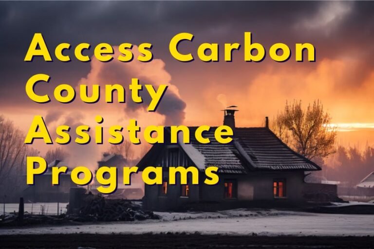 Access Carbon County Assistance Programs